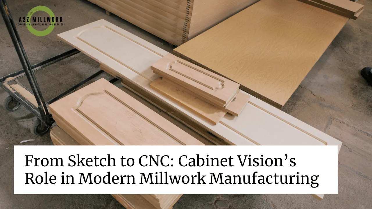 Cabinet Vision workflow from sketch to CNC production