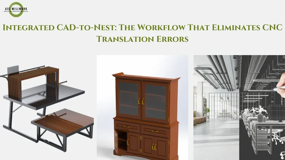 Integrated CAD To Nest Workflow For Error Free CNC