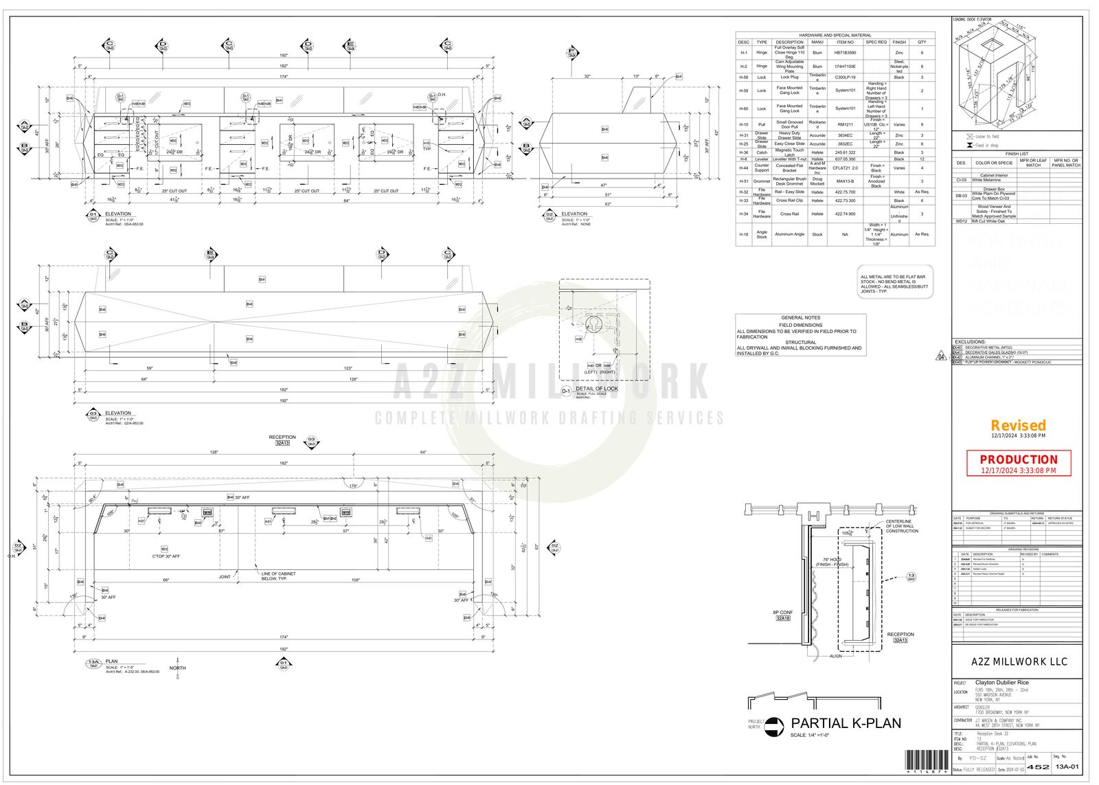 Millwork Portfolio - Commercial & Residential Projects | A2Z
