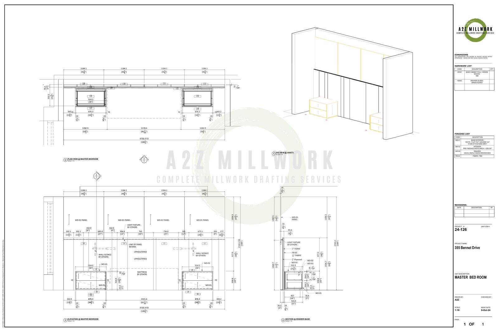 Closet Systems - Cabinet Vision Shop Drawings - Expert CabinetVision ...