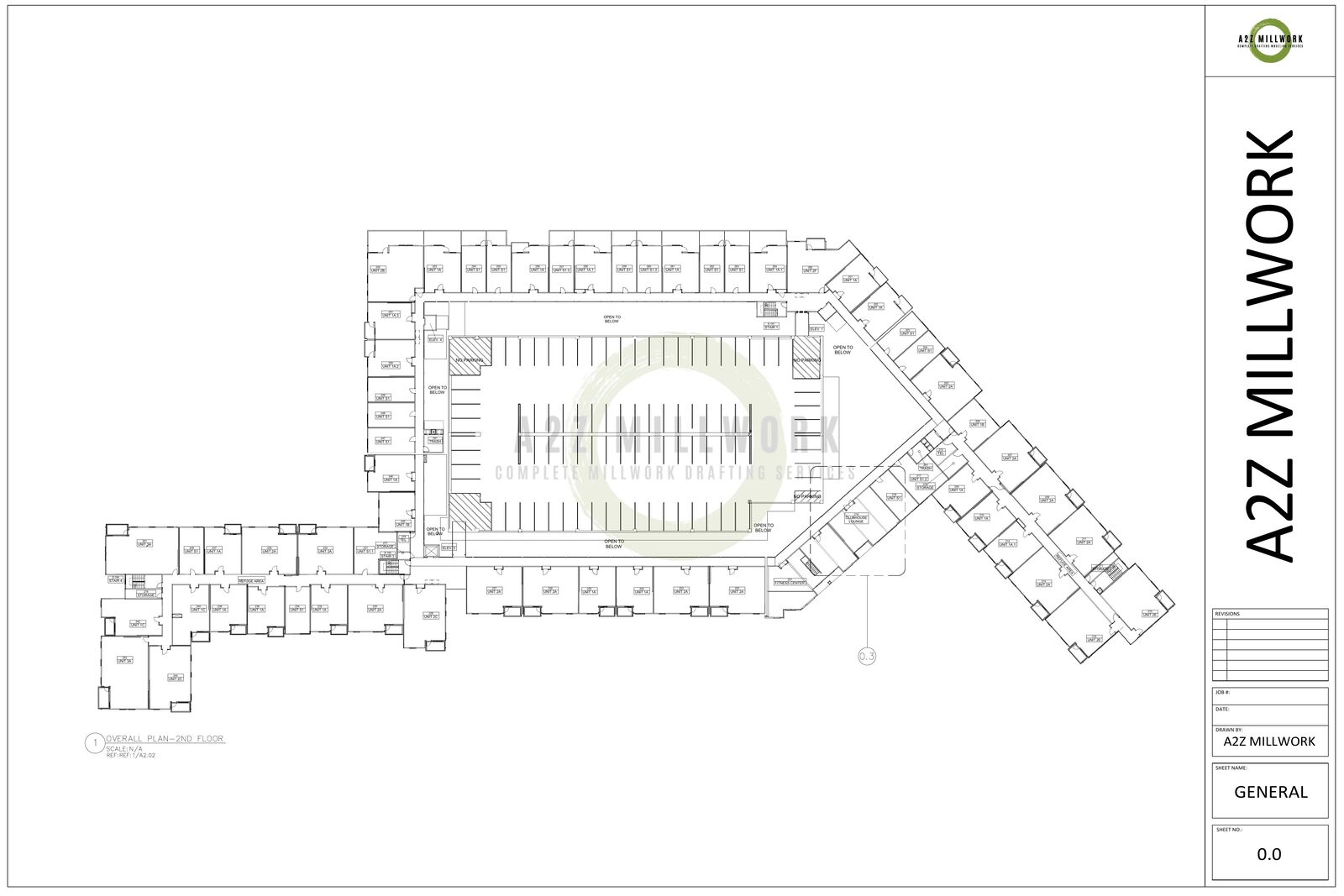 Millwork Rfp Millwork Portfolio - Shop Drawings & CAD Projects | A2Z Millwork Design LLC
