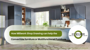 Convertible or Multifunctional Millwork Drawing Furniture