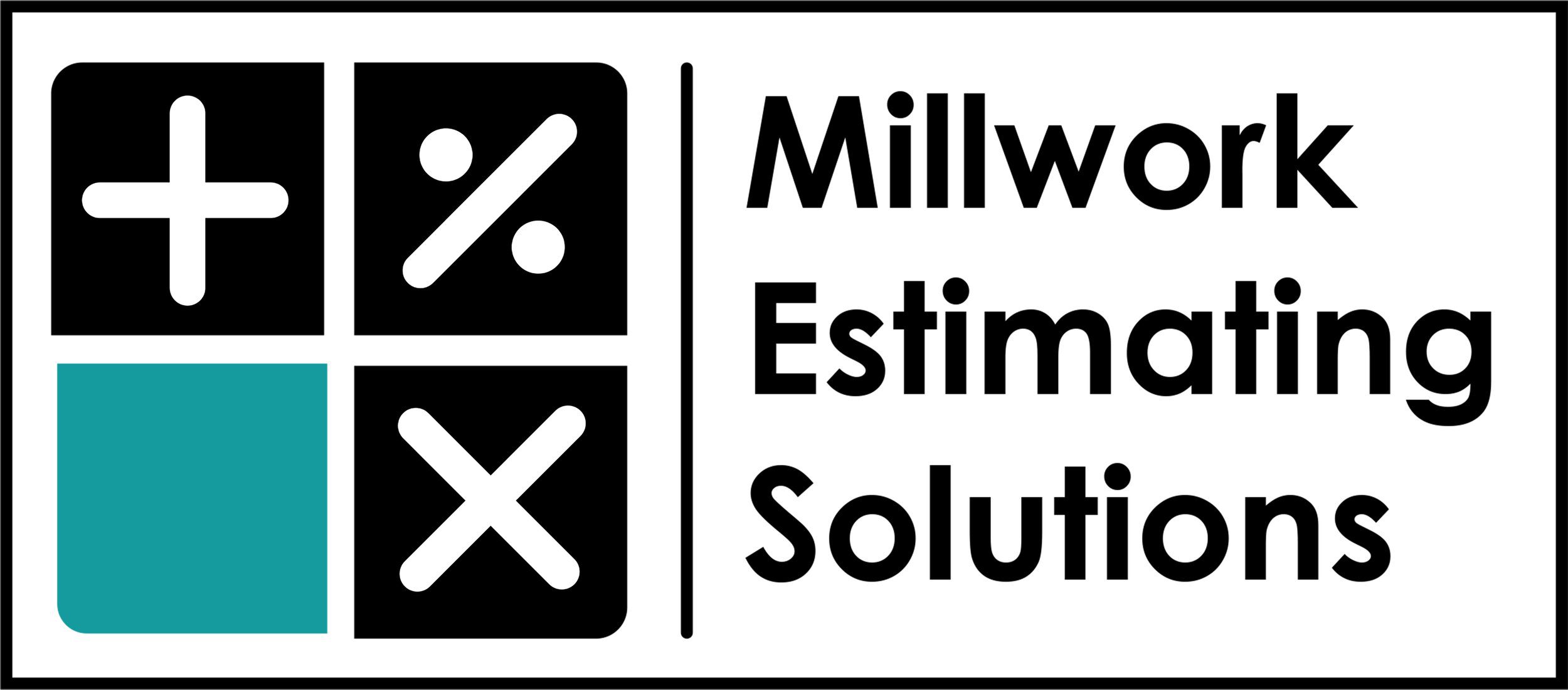 Millwork estimation using third party Solution