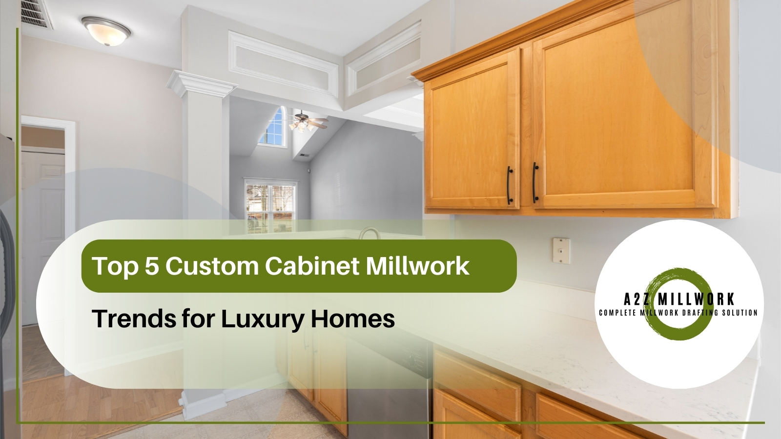 Read more about the article Top 5 Custom Cabinet Millwork Trends for Luxury Homes